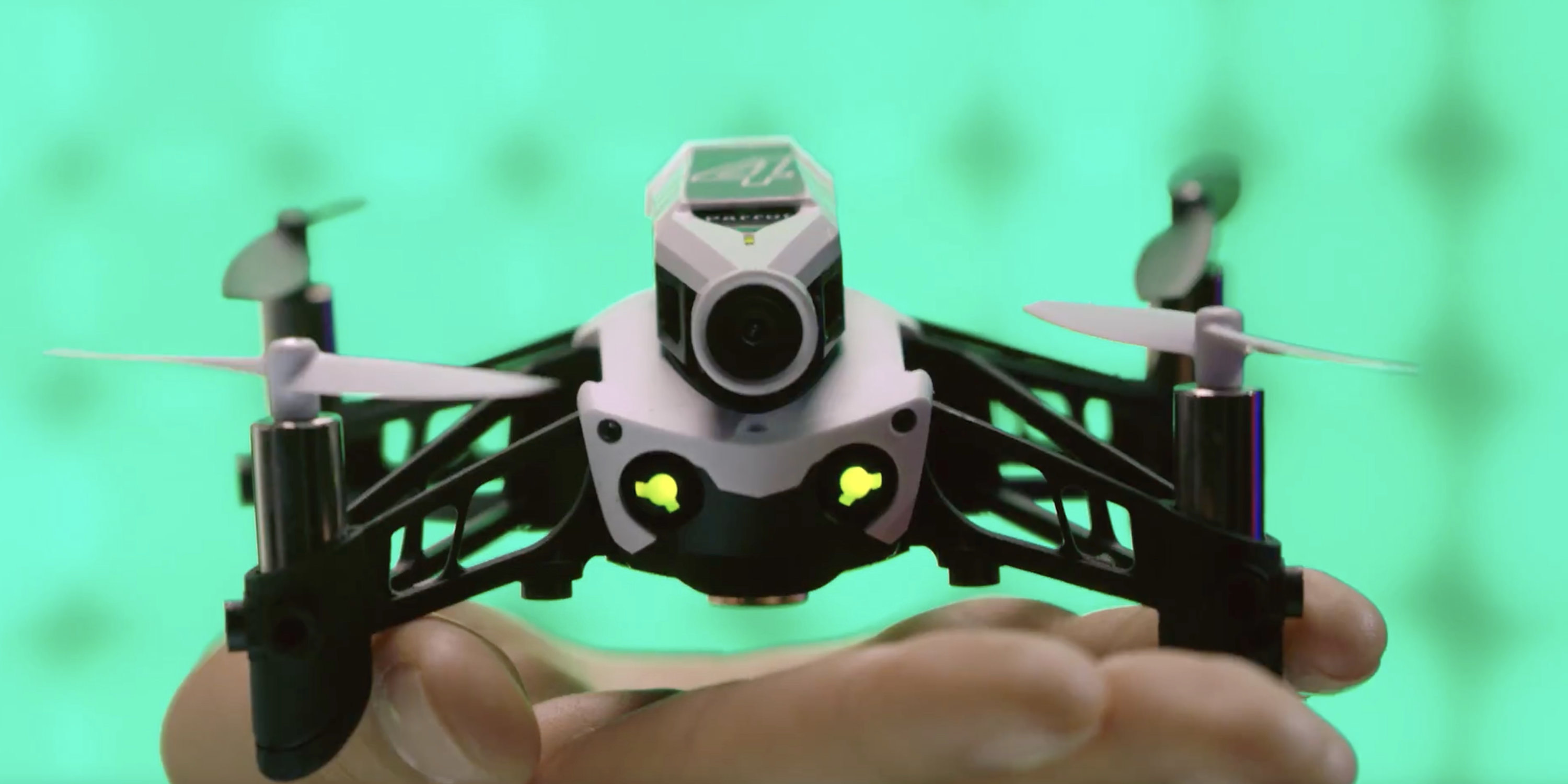 Front view with Miniture HD camera - Parrot Mambo FPV Ultra-Light agile and easy to pilot minidrone.003