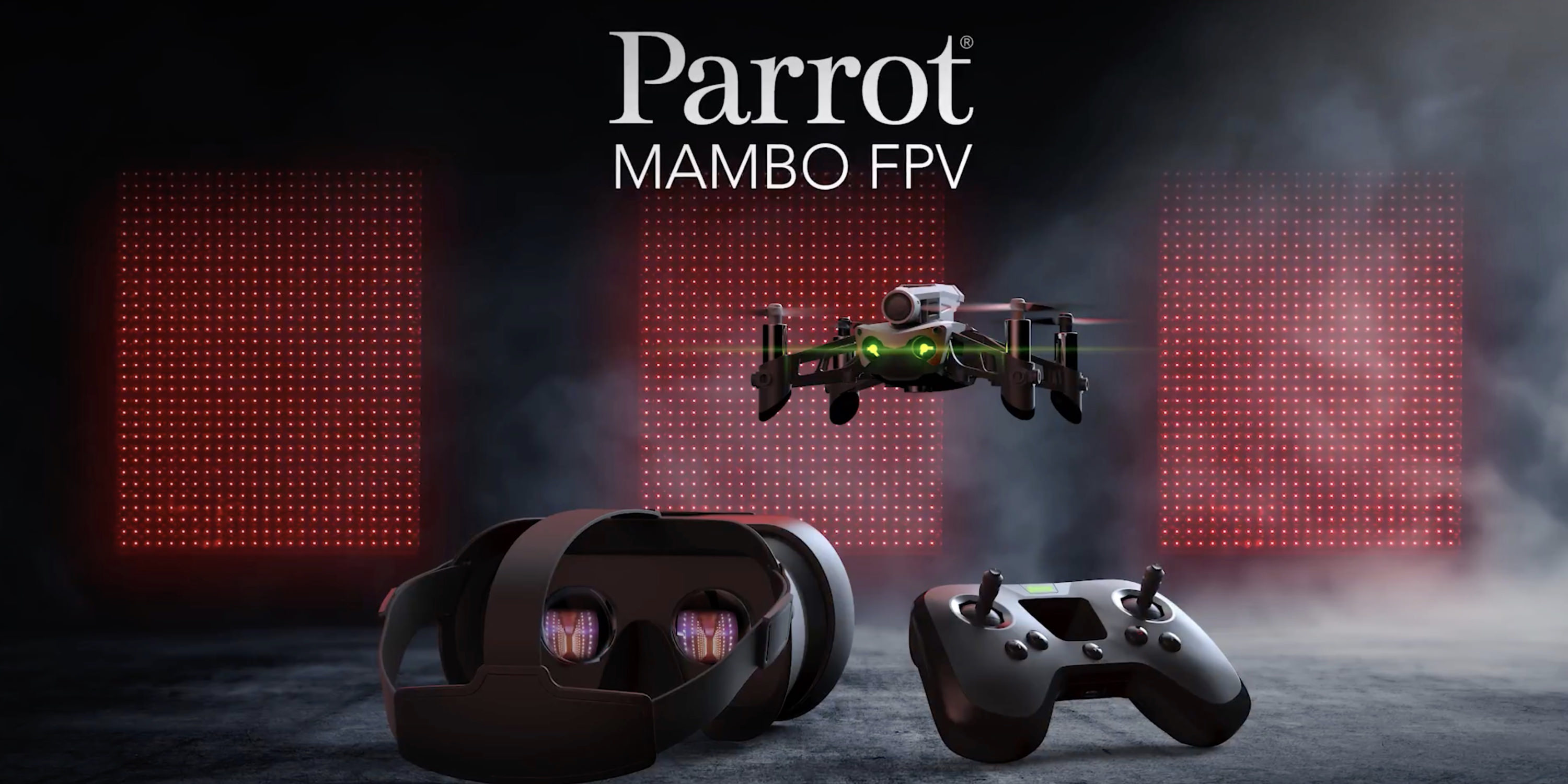 parrot mambo pilot and race