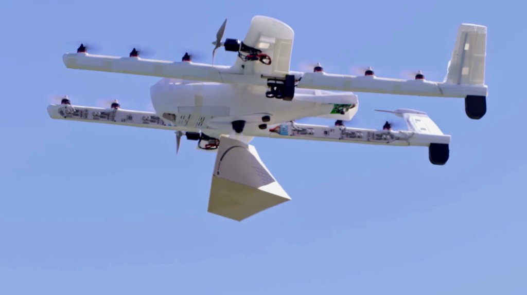 Burrito's delivered by drone - Alphabet’s Project Wing in South Eastern Australia