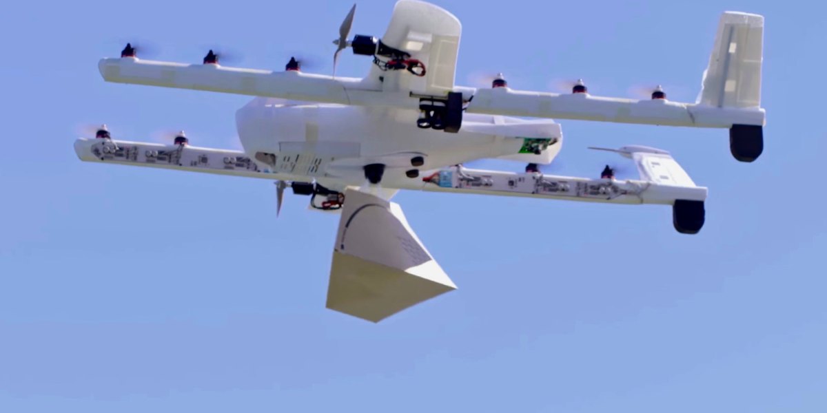 Burrito's delivered by drone - Alphabet’s Project Wing in South Eastern Australia
