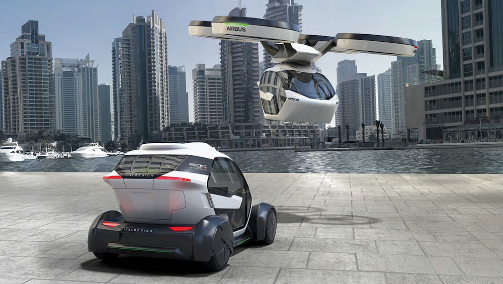 Flying taxi on track to make debut flight in 2018 according to Airbus