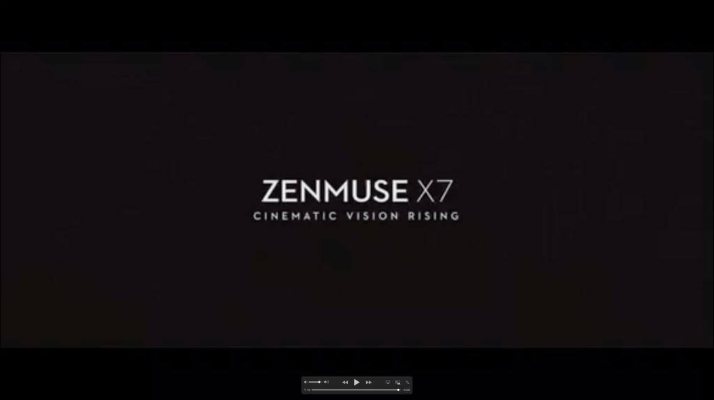 Leaked DJI video hints at new Zenmuse X7 Camera with zoom lens