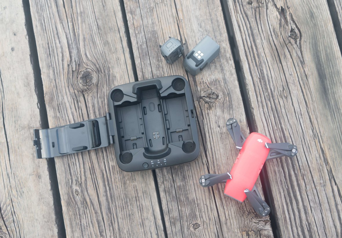 Dji spark best sale battery case