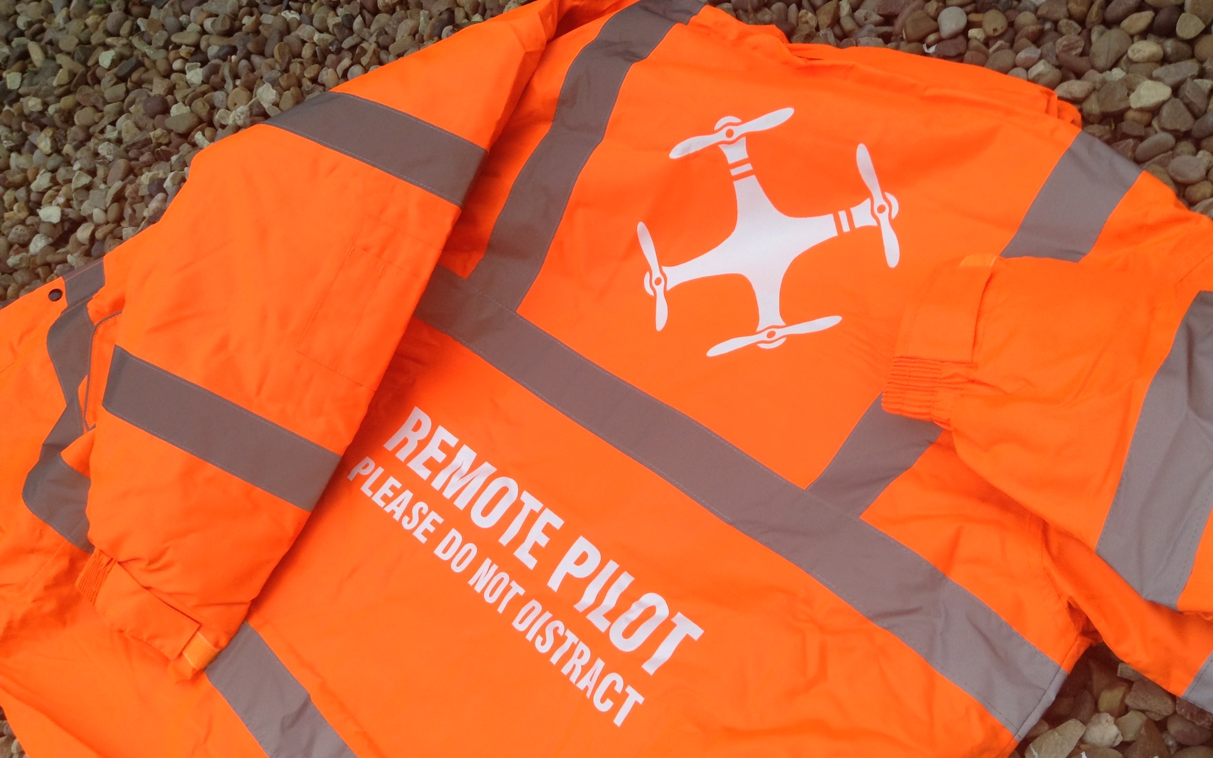 Details about    FAA LICENSED COMMERCIAL DRONE PILOT SAFETY REFLECTIVE SAFETY GREEN VEST 