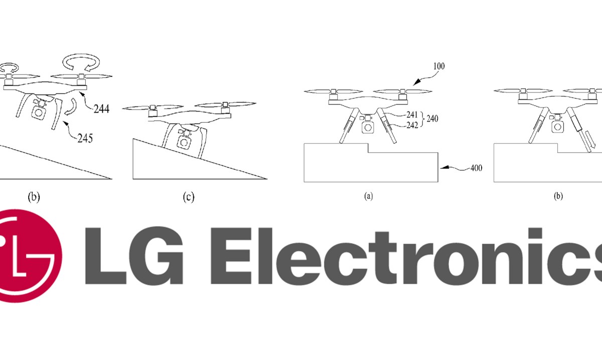 New patent shows LG Electronics may be about to launch a drone