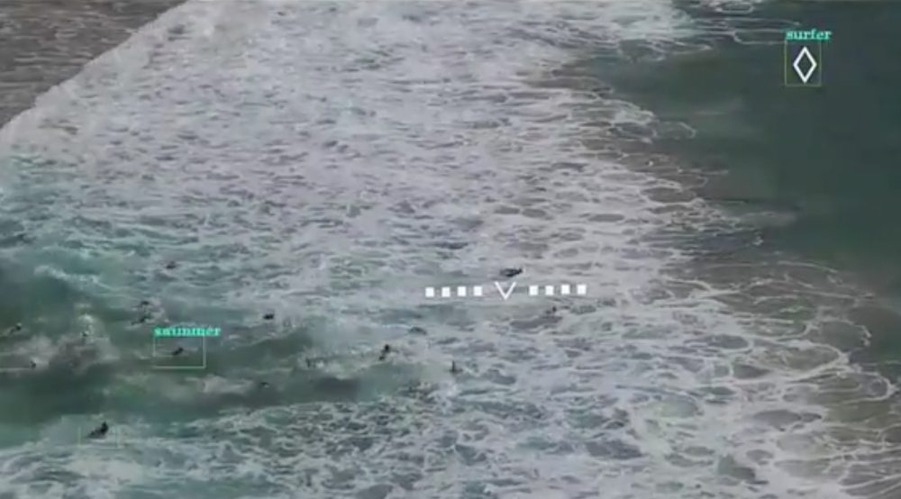 Shark-spotting drone to patrol Australian beaches
