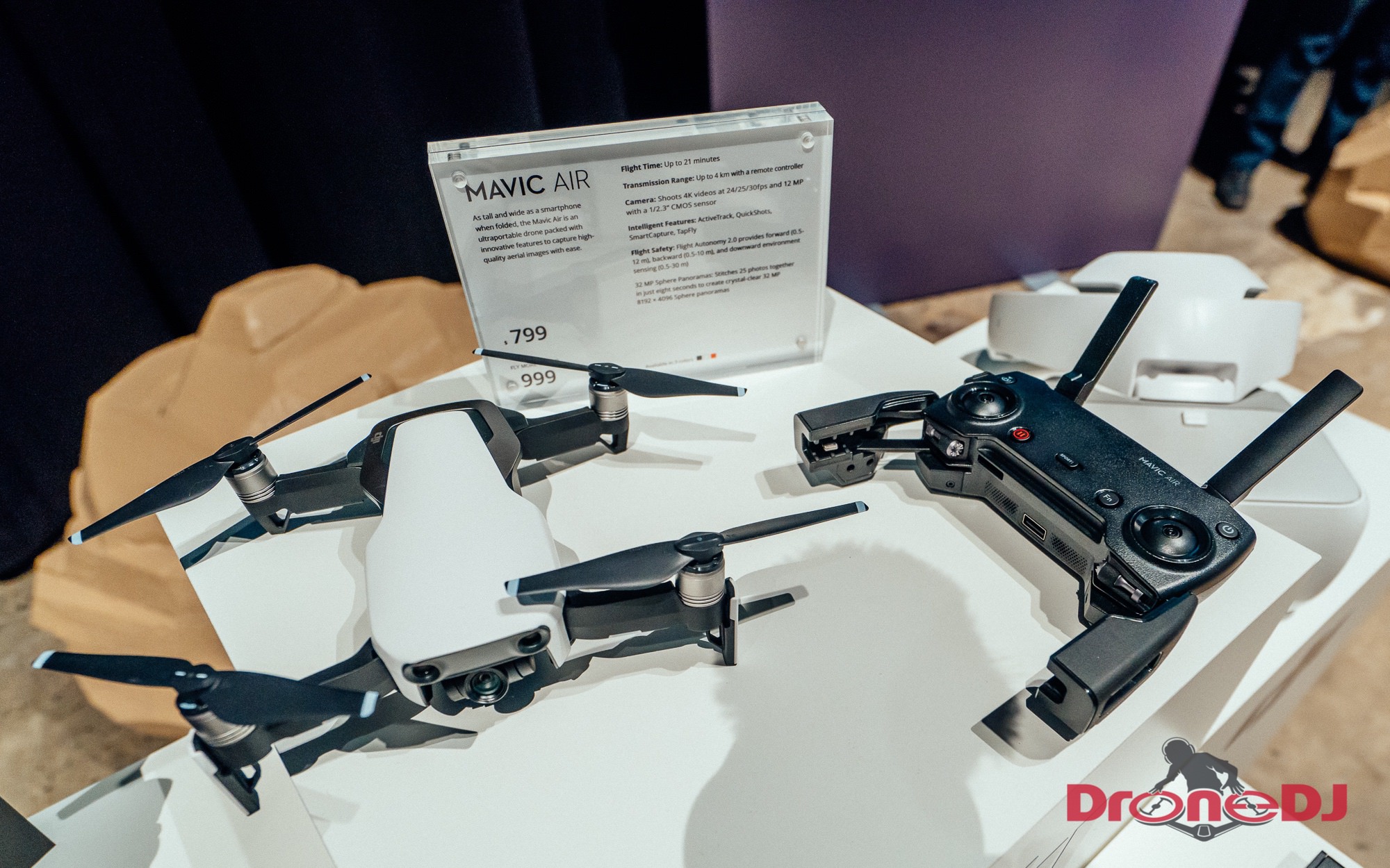 dji mavic air drones 2018