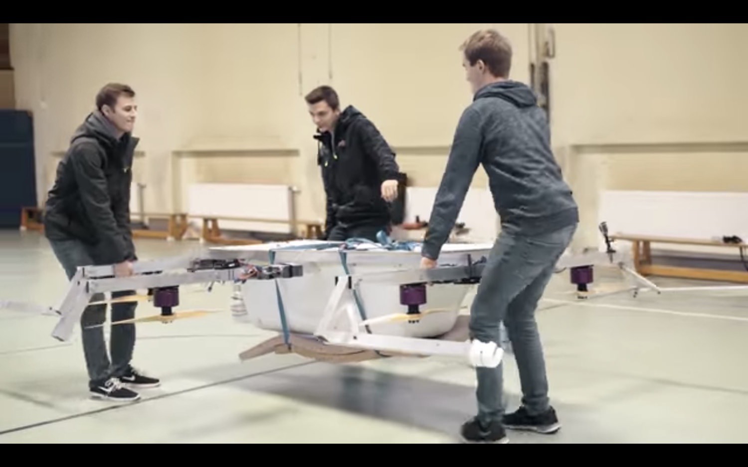 core Authorization Weekdays German engineering brings us the flying bathtub drone