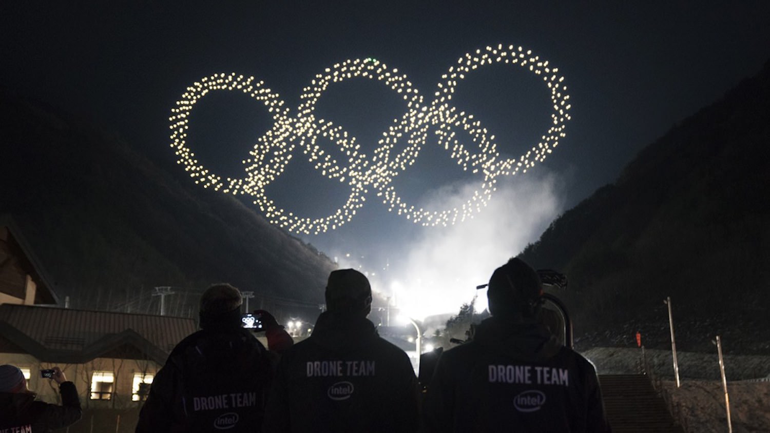 drone light show olympics 2021