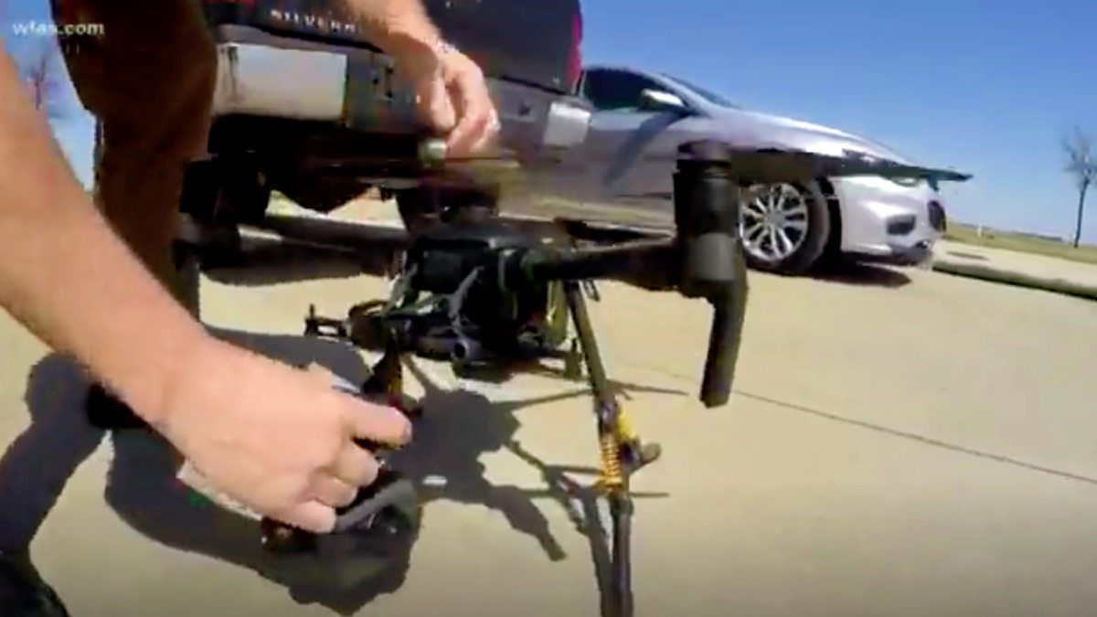 emergencies drone videos