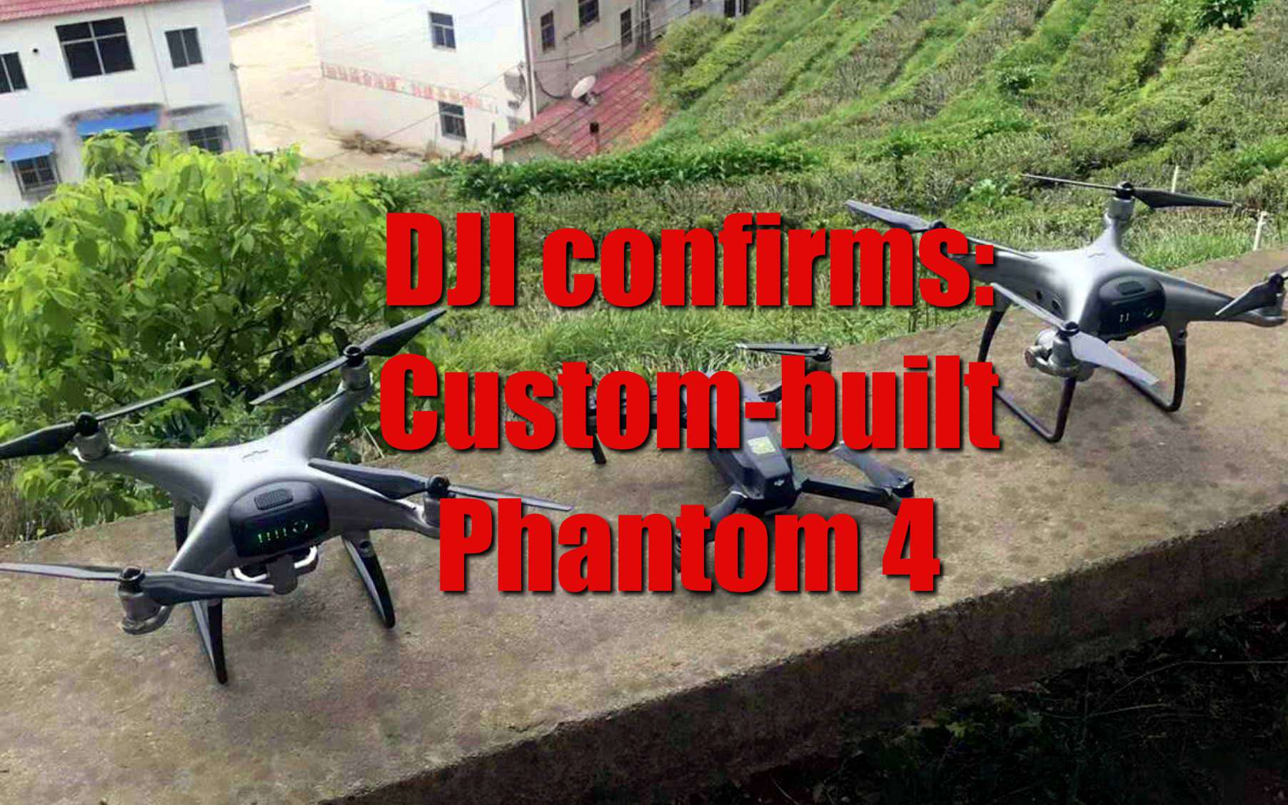 Fremskynde Sammenligne Anonym DJI confirms: these photos do NOT show a new Phantom 5 drone with an  interchangeable lens system