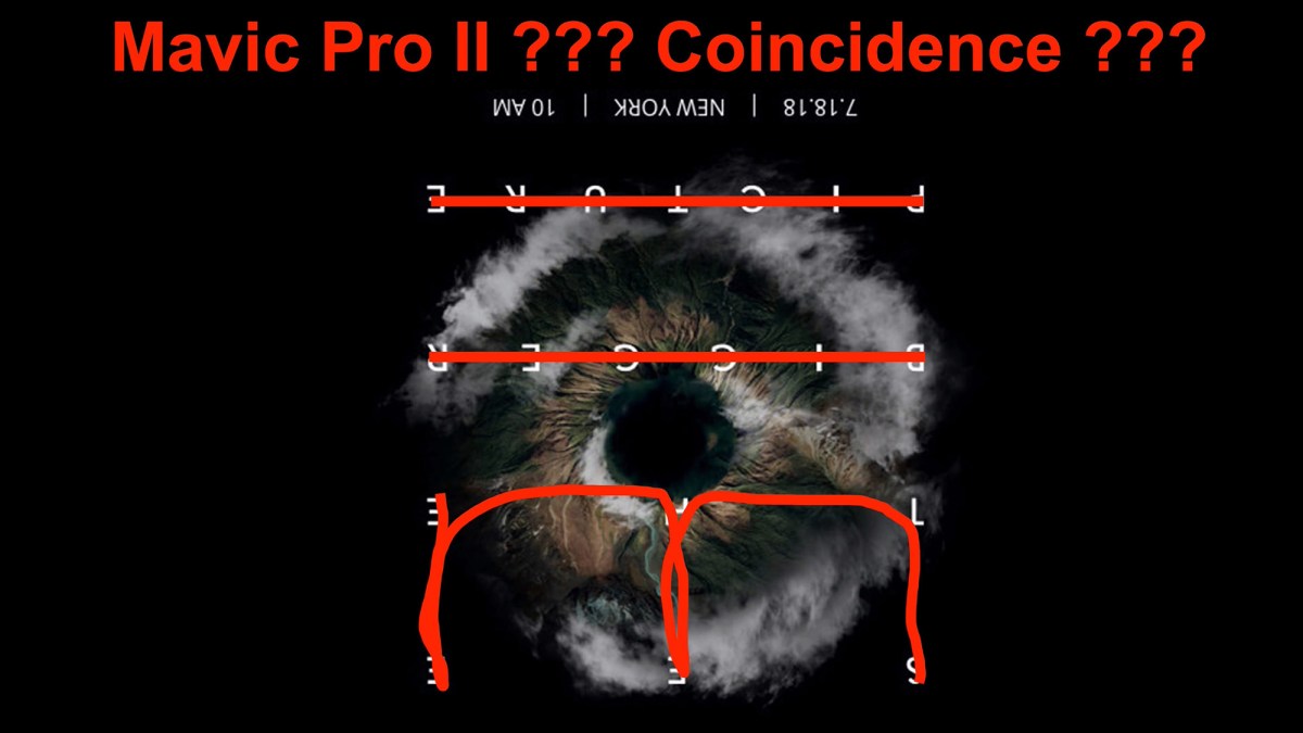 Mavic Pro II hint hidden in DJI's announcement. Coincidence or not?
