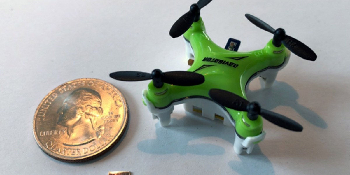 Nano-drones can navigate with help from new tiny and super efficient MIT chip