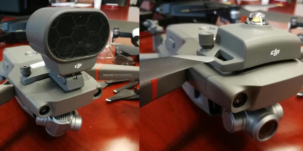 New DJI Mavic 2 'Enterprise" edition photos show up providing us with more details of the new foldable drone