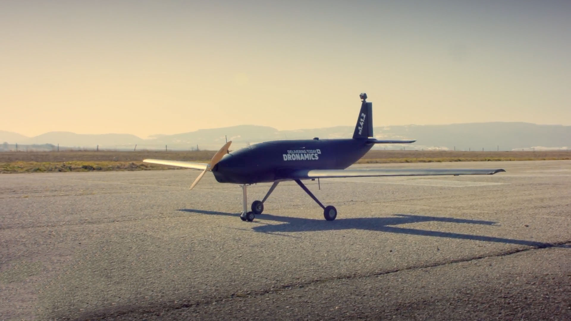 fixed wing cargo drone