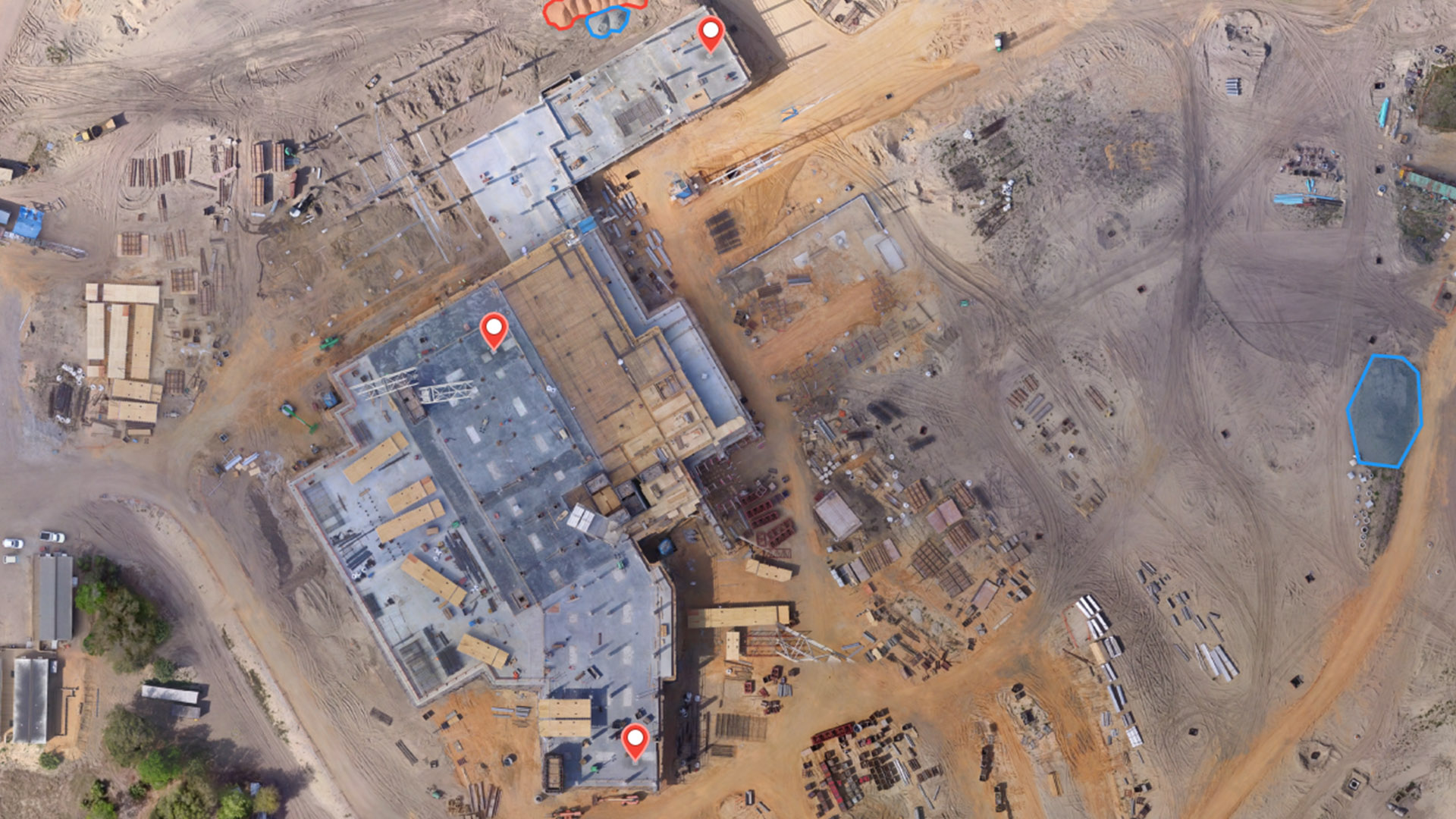 Drones are gathering crutial data on construction sites