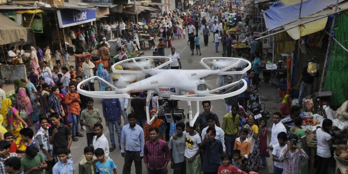 New drone laws hit India making flight more accessible to the public