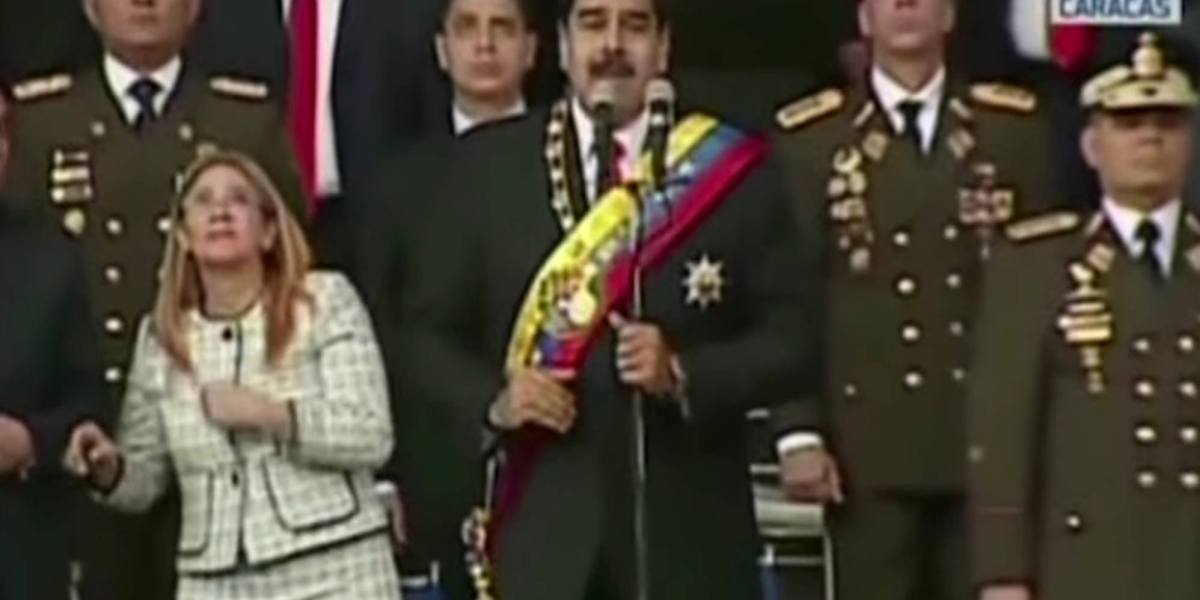 Venezuela's president Nicolás Maduro survives apparent drone assassination