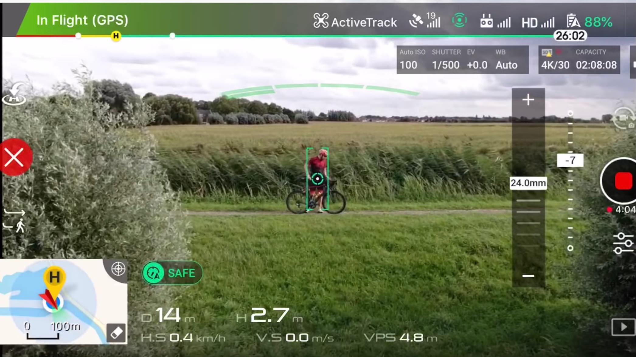 DJI ActiveTrack 2.0 on the Mavic 2 Zoom and Pro tested DC Rainmaker [video]