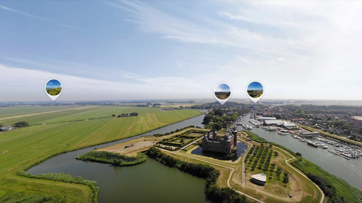 Drone project shows Dutch Water Line in 360-degree aerial photos