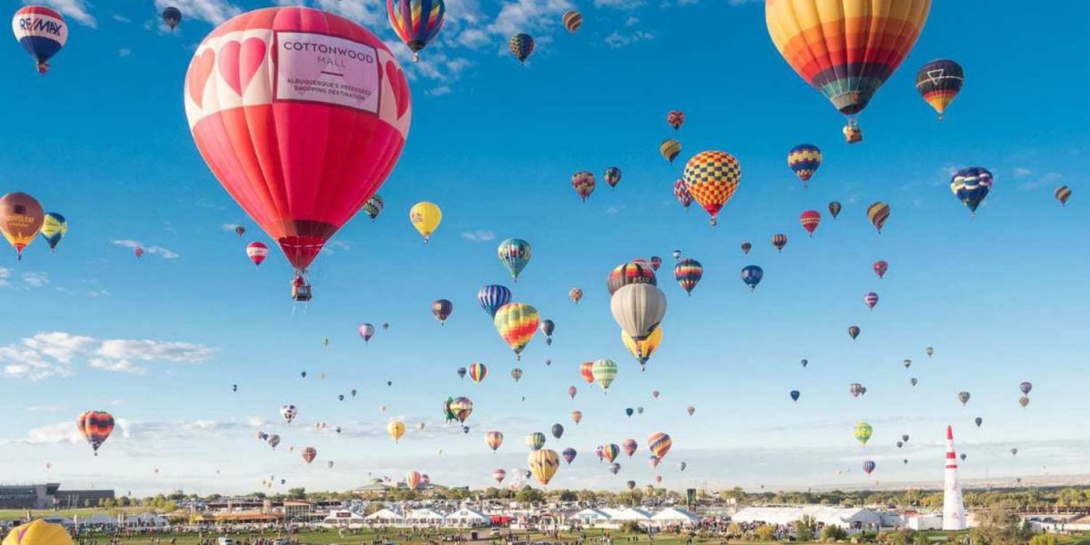 Drones are not allowed at the Albuquerque International Balloon Fiesta, except one DJI Matrice 600