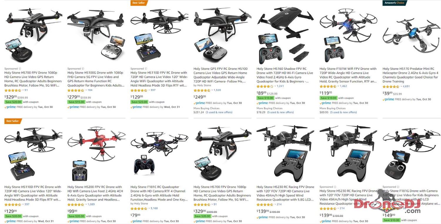 This is the best drone according to Amazon? The HS100 DroneDJ