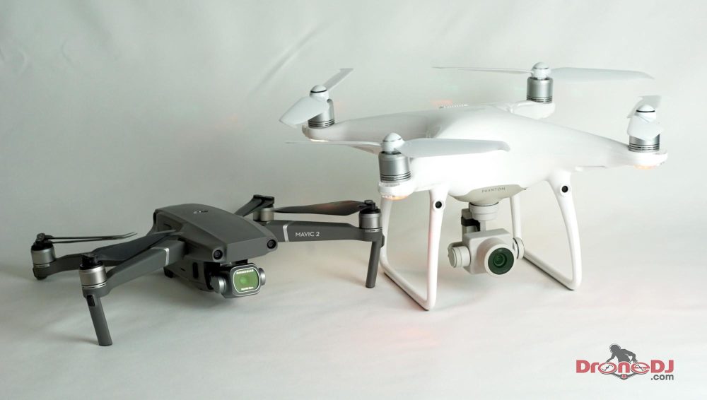 DJI Mavic 2 and Phantom 4 Pro best real estate photography drone