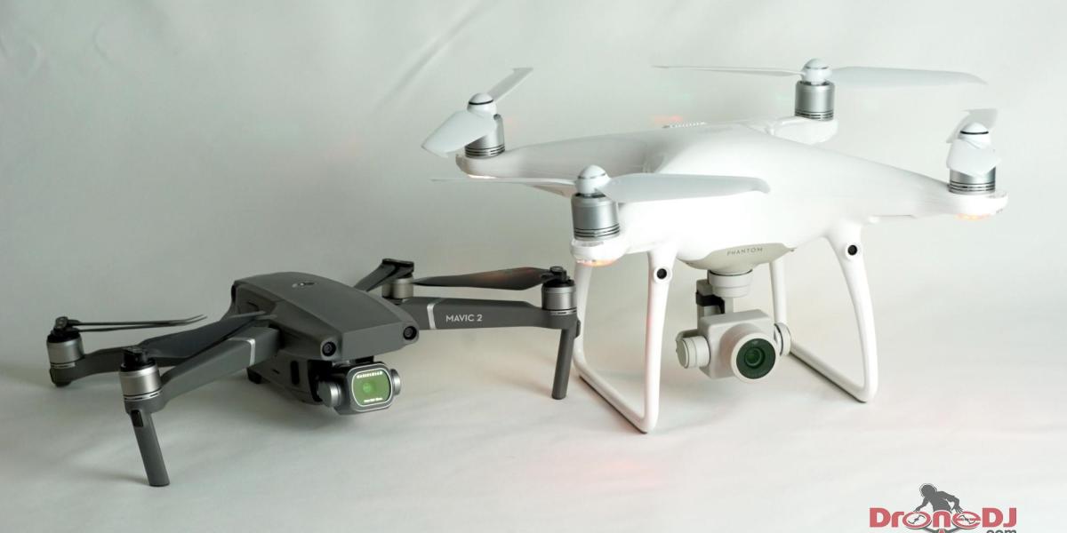 DJI Mavic 2 and Phantom 4 Pro best real estate photography drone