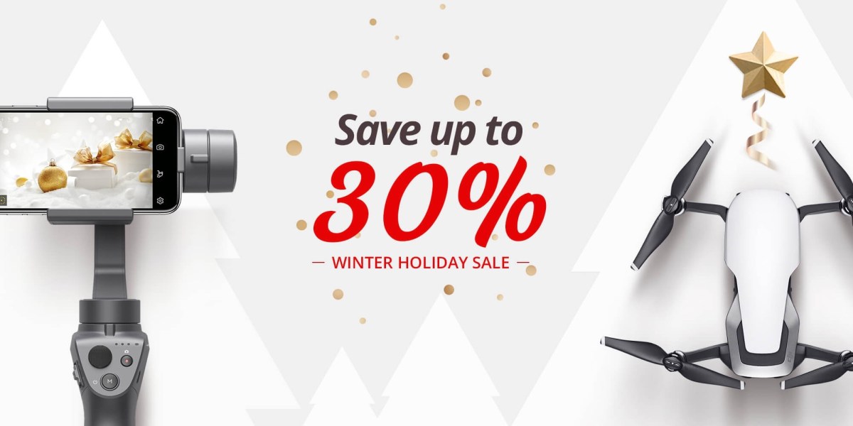 DJI launches Winter Holiday Sale for Christmas shopping season