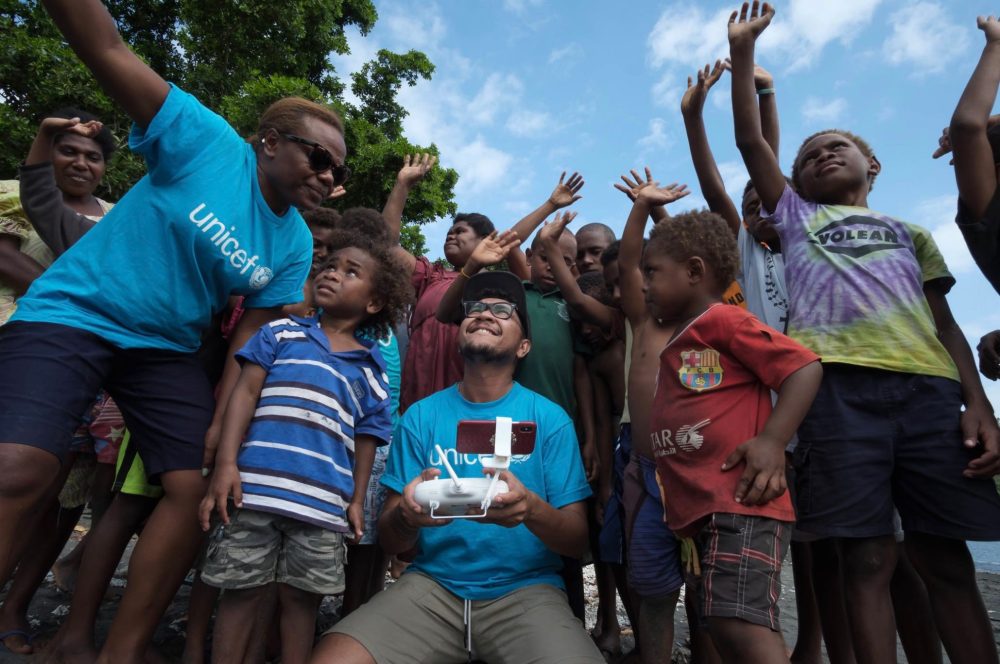 Vaccines delivered by drone in island nation of Vanuatu