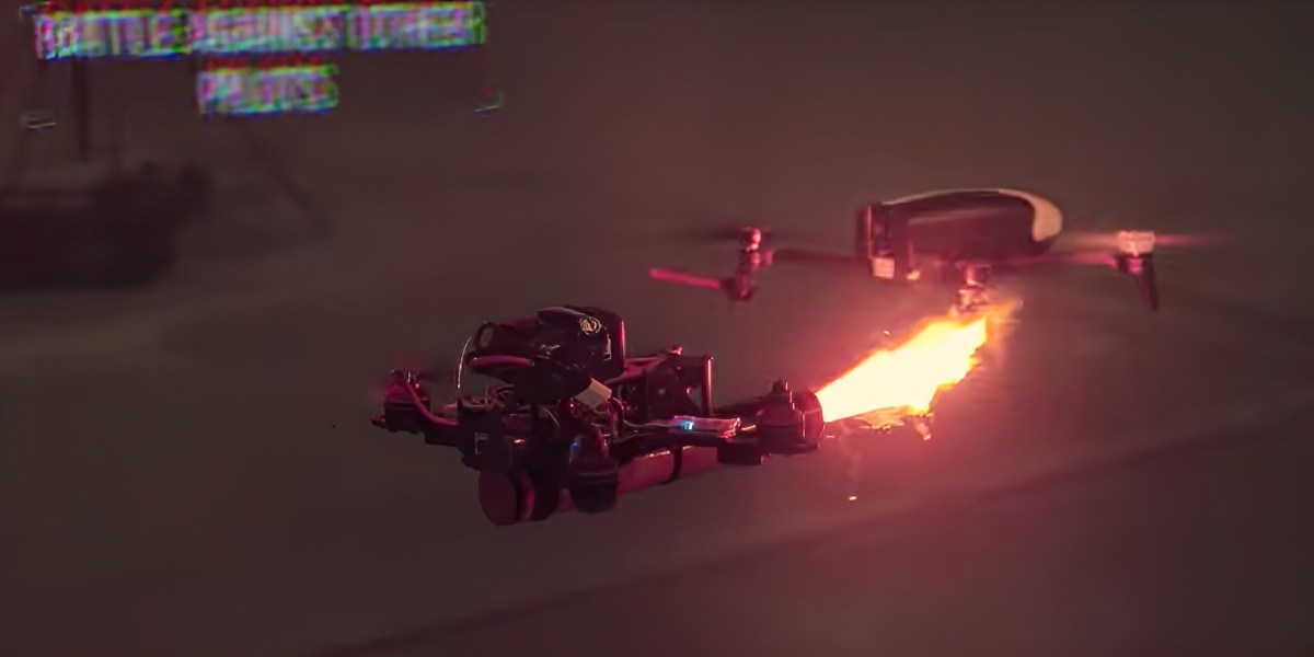 DroneClash - The drone fighting competition you've never heard of