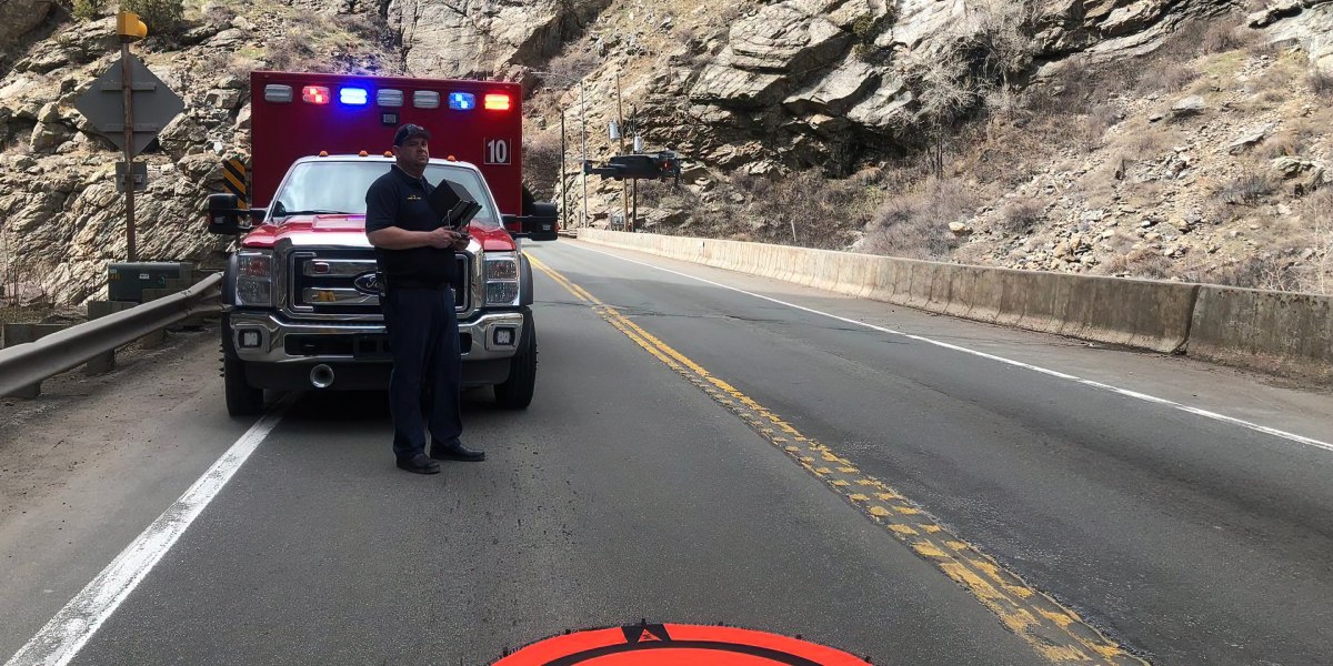 Injured hiker rescued from Clear Creek Canyon with help of drone