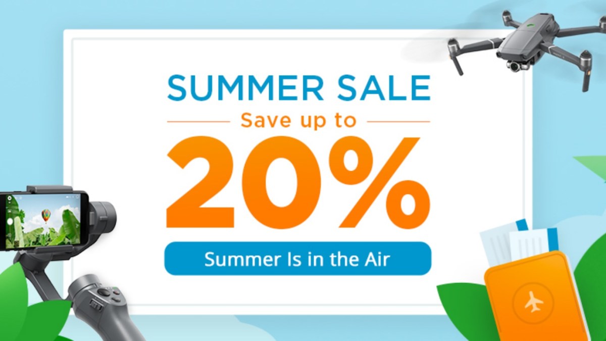 DJI Summer Sale: discounts on Mavic 2 Zoom, Mavic Air and more