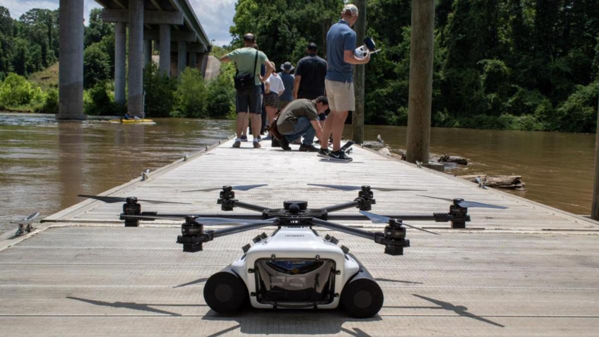 Drones used to inspect troubled bridges in South Carolina