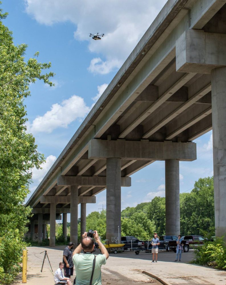 drones infrastructure inspection