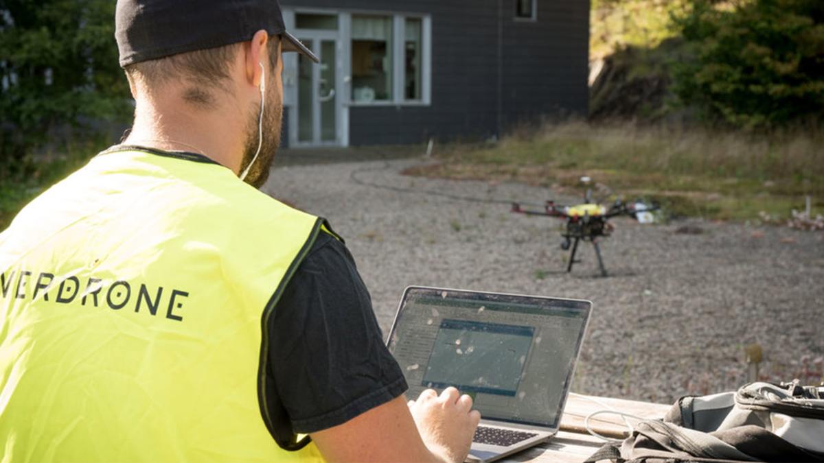 Everdrone drone delivery sweden