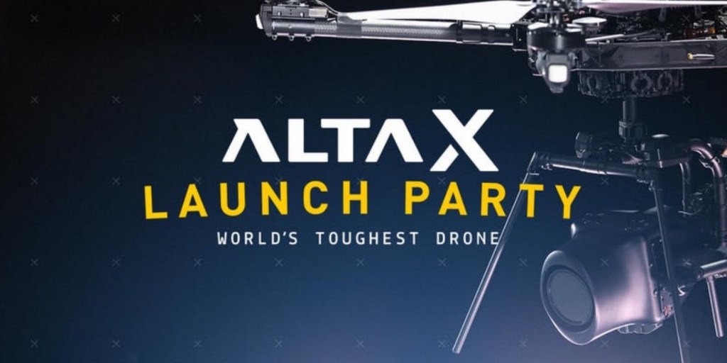 launch of the Alta X drone
