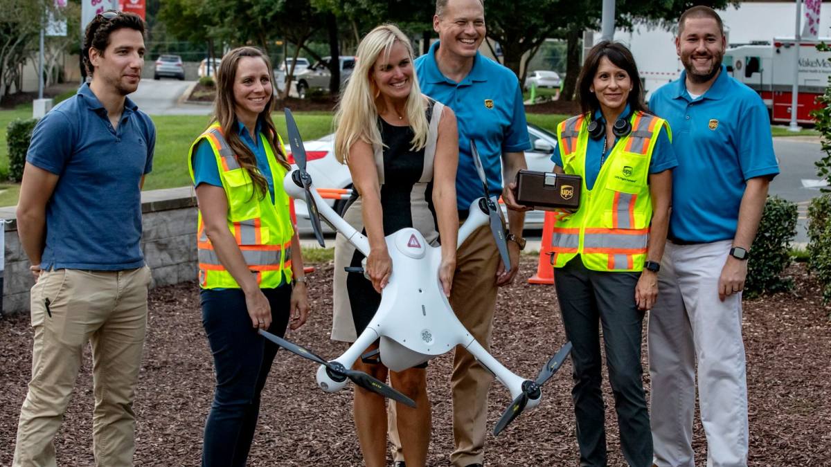 Meet the UPS Flight Forward all-female drone flight crew