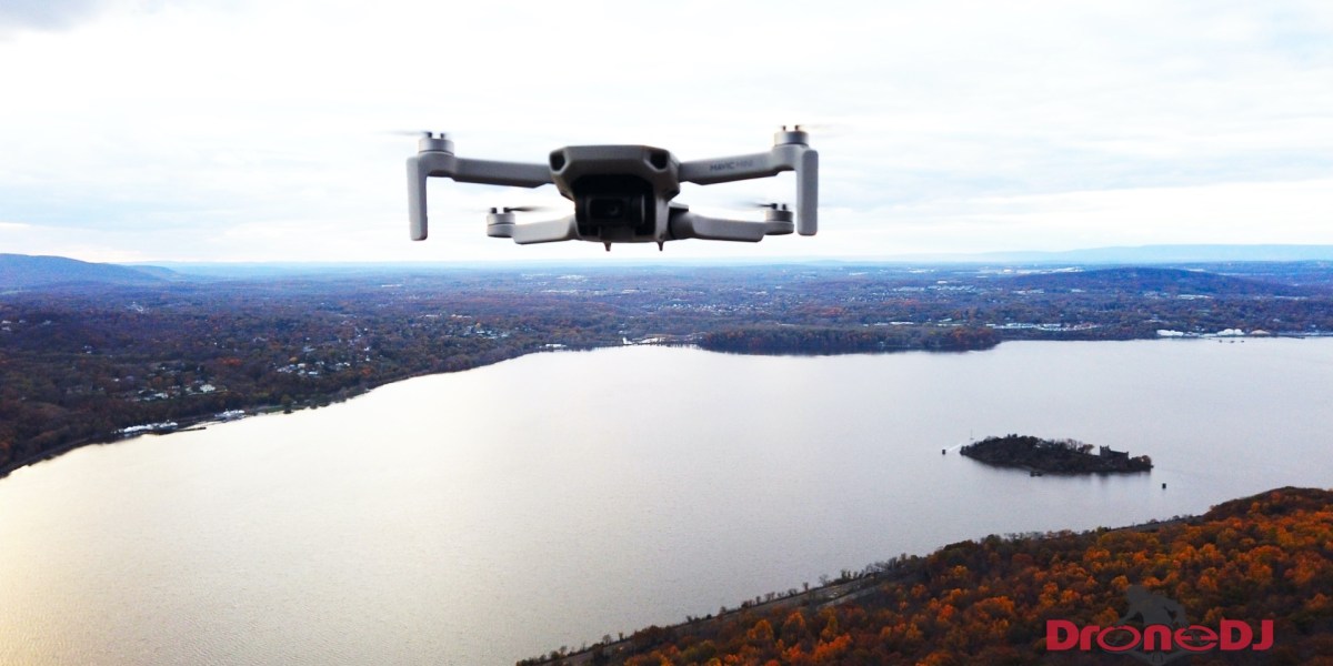 DJI Mavic Mini long-distance range Mini-drone reaches 2.4 miles!
