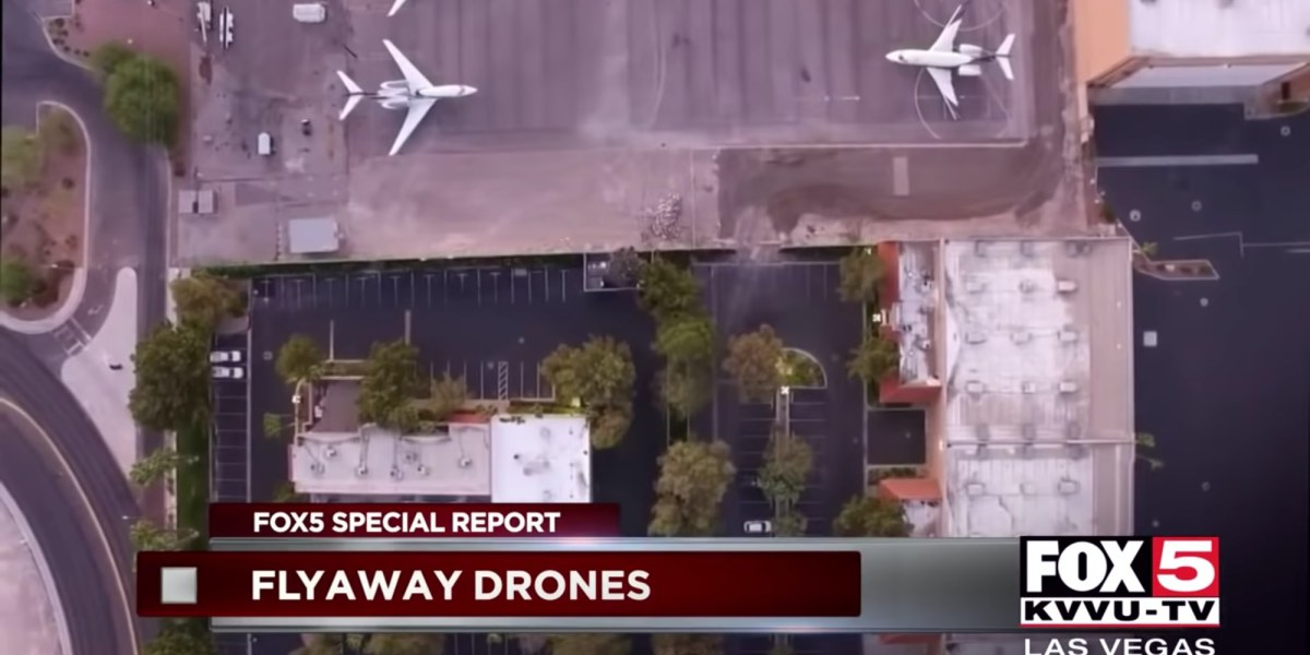 Drone pilot fined $20,000 after fly-away DJI Phantom 3 lands at McCarran Airport in Las Vegas