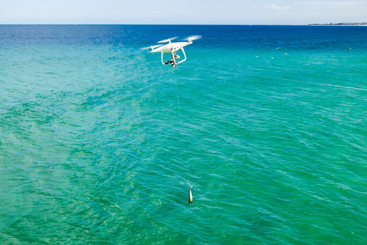 best rod and reel for drone fishing