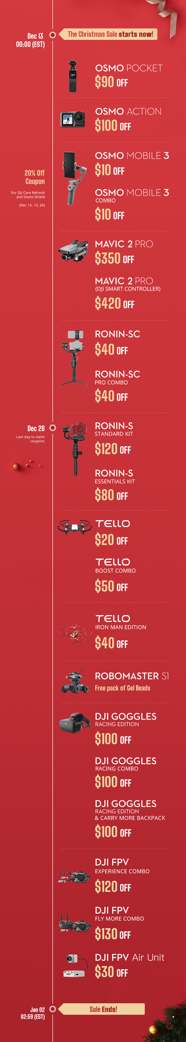 dji christmas sale 2020