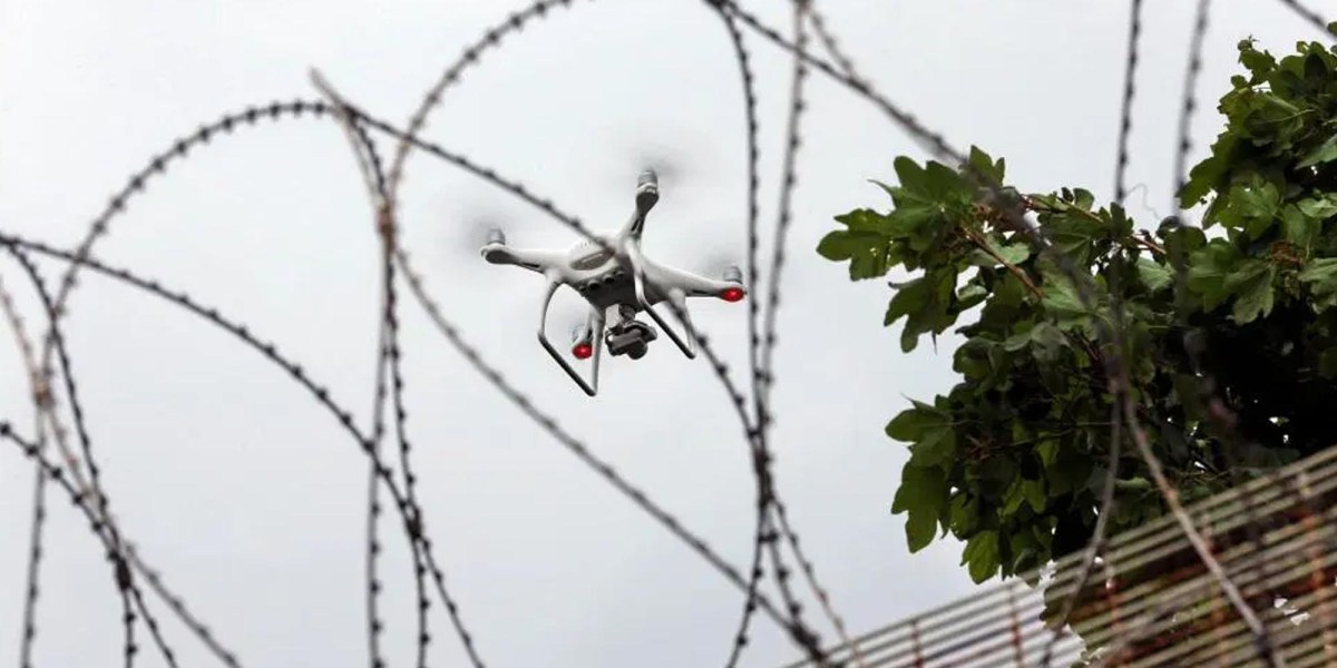 drone deliveries contraband prison