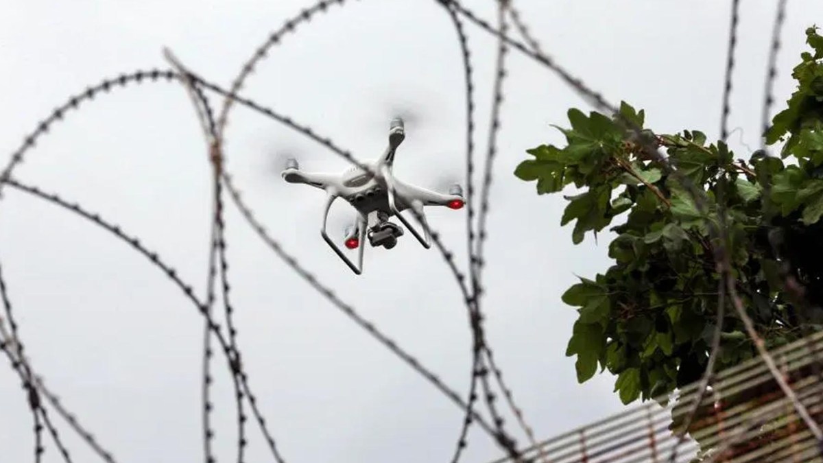 drone transport contraband prison