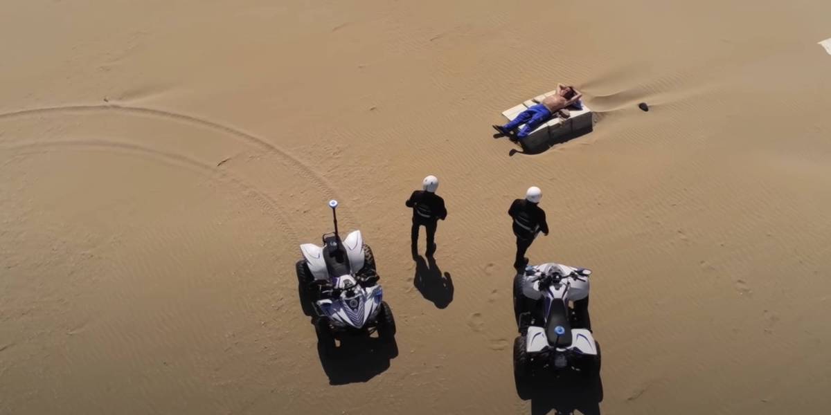 Italian beachgoer drone fined COVID-19
