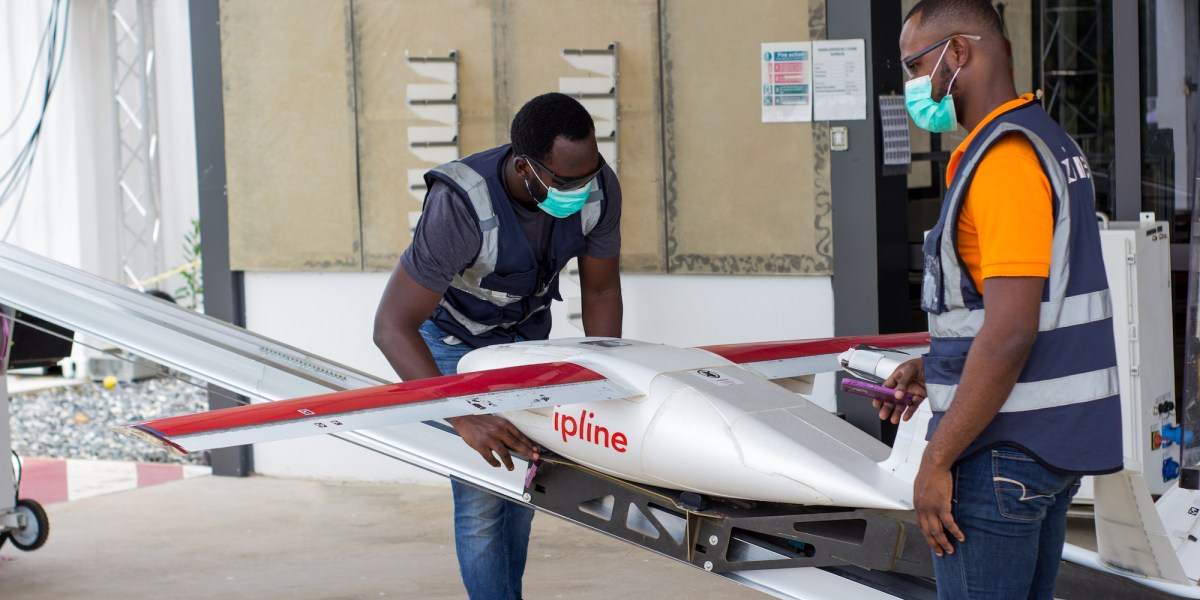 zipline medical drone delivery