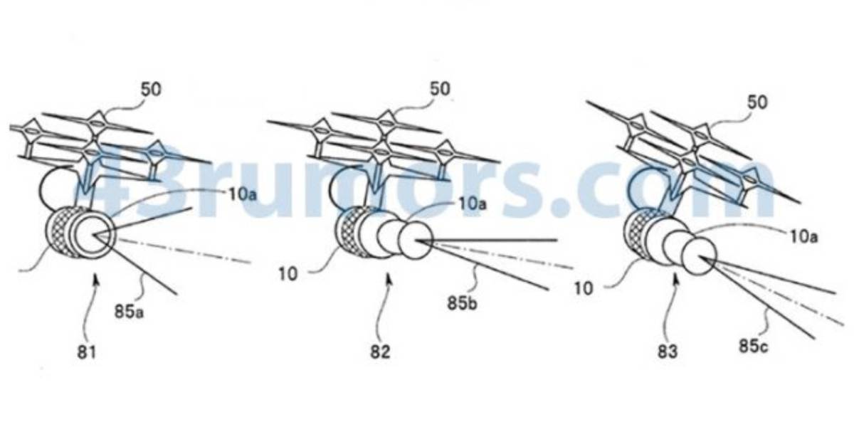 Olympus drone patent