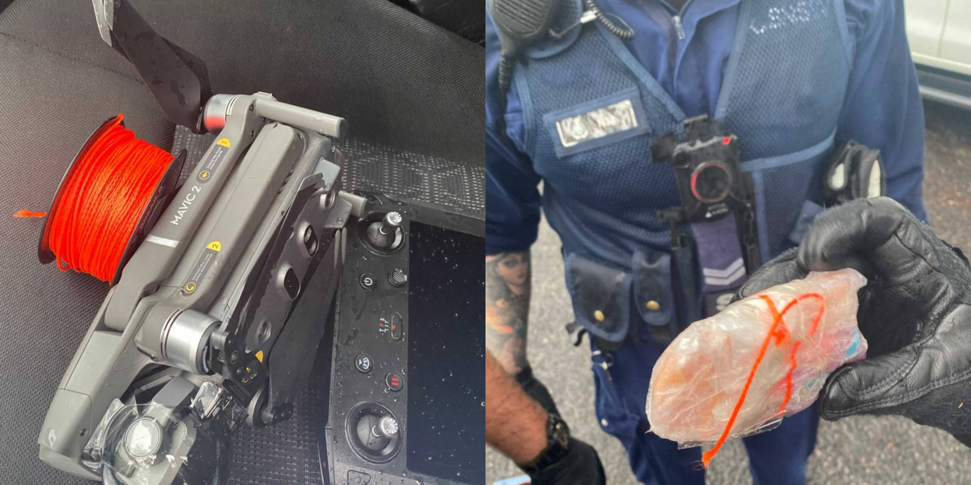 Drone prevented from dropping 100,000 worth of drugs into prison DroneDJ