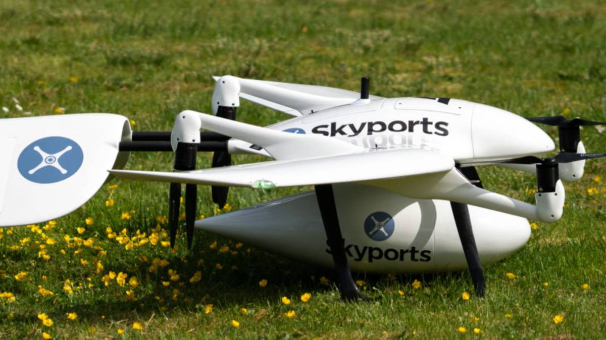 Skyports Swoop Aero drones