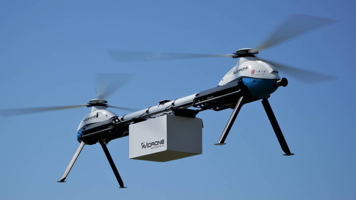 Voltaus cargo drone delivery